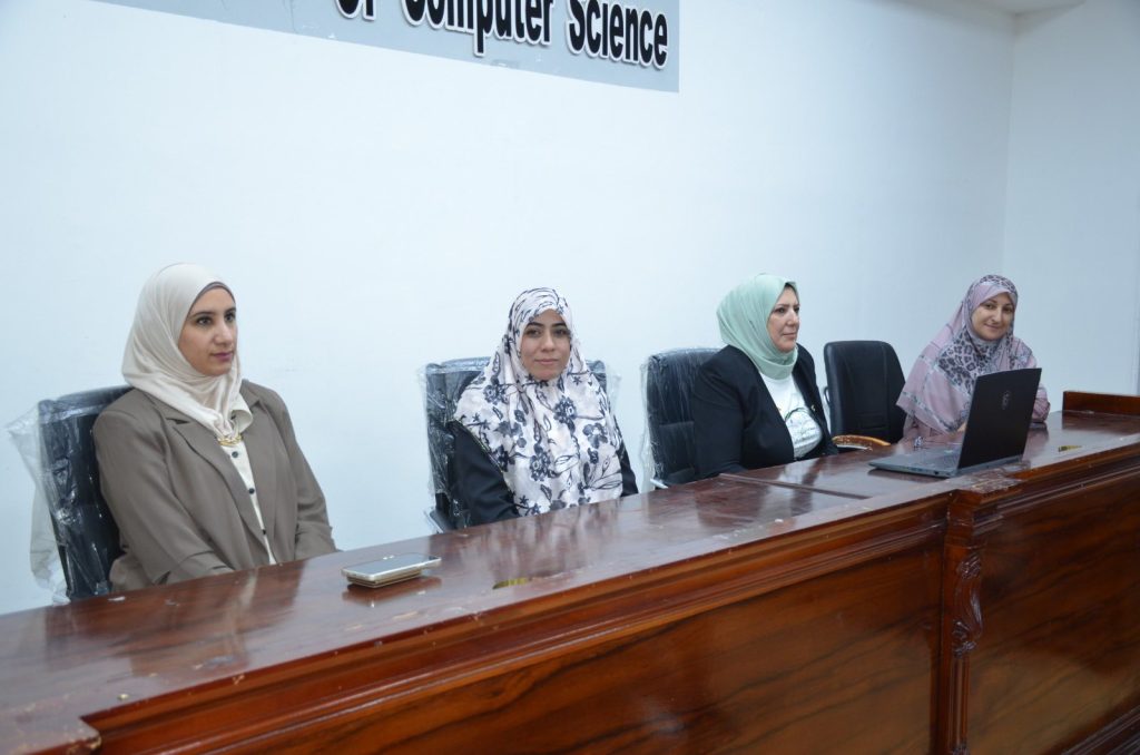 قسم علوم الحاسوب ينظم ورشة علمية الاتجاهات الحديثة في الروبوتات وتطبيقاتها الذكية في الصناعة والخدمات